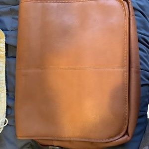 BNWT Leather executive briefcase
